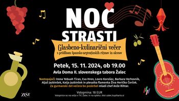  Noč strasti, večer špansko-argentinskih ritmov in okusov