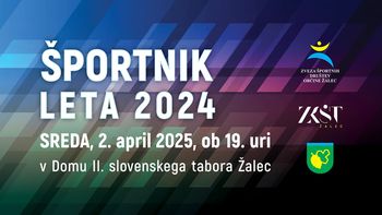 Športnik leta 2024 v Občini Žalec
