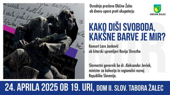 Proslava Občine Žalec ob dnevu upora proti okupatorju