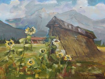 Še smo tu, odprtje likovne razstave