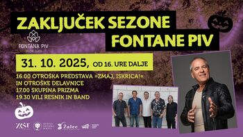 Zaključek sezone fontane piv