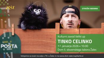 Tinko Celinko, predstava za otroški abonma in izven