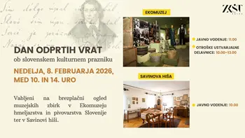 Dan odprtih vrat: Savinova hiše in Ekomuzej hmeljarstva in pivovarstva Slovenije