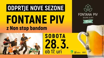Začetek nove sezone Fontane piv Zeleno zlato 