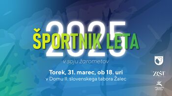 Športnik leta 2025 v Občini Žalec