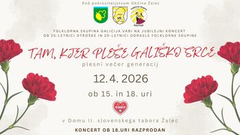  Tam, kjer pleše gališko srce, plesni večer generacij
