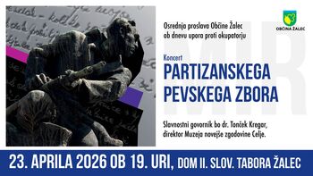  Osrednja proslava Občine Žalec ob dnevu upora proti okupatorju