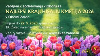 Izbor za Najlepši kraj, hišo in kmetijo v Občini Žalec