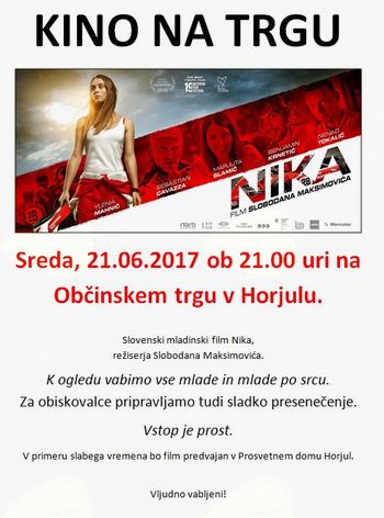 Tudi letos " Kino na trgu"