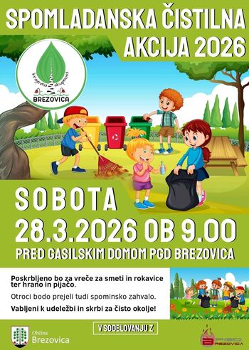 KS Brezovica in ČISTILNA AKCIJA 2026 tudi s Pobiratlonom in Aktivnim otrokom