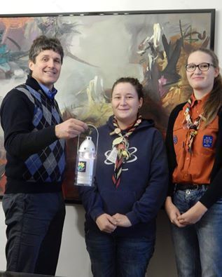 Luč miru gori tudi v Tržiču