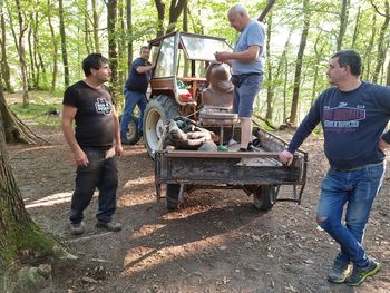 Debeli hrib in žaba