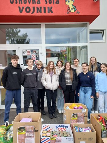 OŠ Vojnik in Društvo za lepše mačje življenje Vojnik z roko v roki za pomoči potrebnim živalim OŠ Vojnik in Društvo za lepše mačje življenje Vojnik z roko v roki za pomoči potrebnim živalim