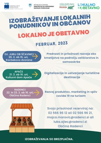 IZOBRAŽEVANJE LOKALNIH PONUDNIKOV IN OBČANOV