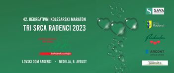 42. rekreativni kolesarski maraton  »TRI SRCA RADENCI 2022«