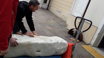 Odkrili rimski kamen