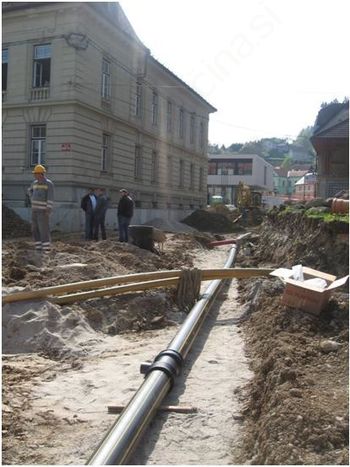 Najbolj intenzivna faza izgradnje kanalizacije in čistilne naprave Litija Najbolj intenzivna faza izgradnje kanalizacije in čistilne naprave Litija