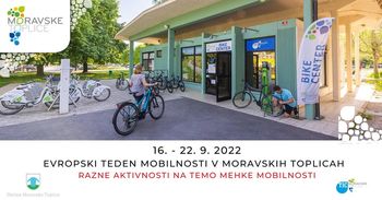 Evropski teden mobilnosti v Moravskih Toplicah 2022