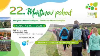 22. Martinov pohod (Martjanci - M. Toplice –Sebeborci- M. Toplice)