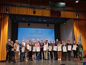 29. srečanje turističnih delavcev Pomurja - med prejemniki tudi štirje iz občine Moravske Toplice 