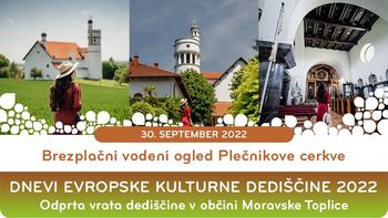 Brezplačen vodeni ogled Plečnikove "bele golobice"