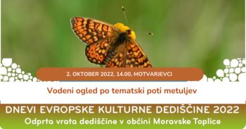 Voden ogled po tematski poti metuljev 