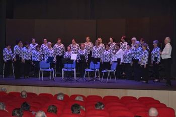 Nastop Večernic na reviji Primorska poje 