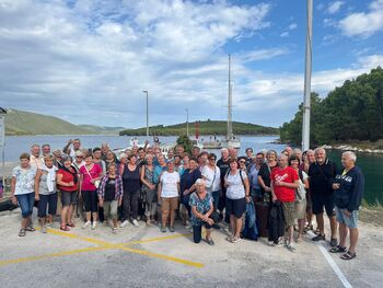 DU Ajdovščina - letovali smo na Dugem otoku