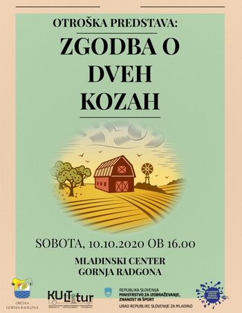 PREDSTAVA ZA OTROKE: ZGODBA O DVEH KOZAH