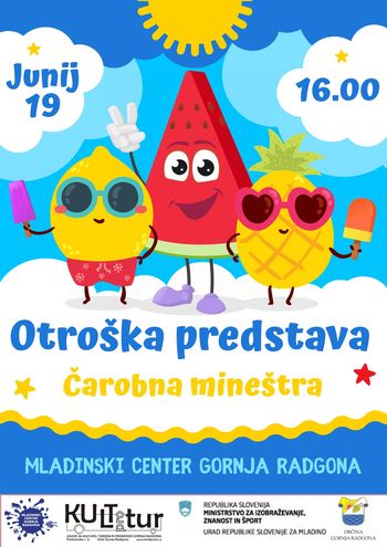 Otroška predstava Čarobna mineštra