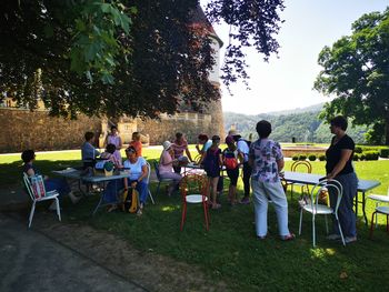 Srečanje klekljarske skupine Bucike in OŠ Loka