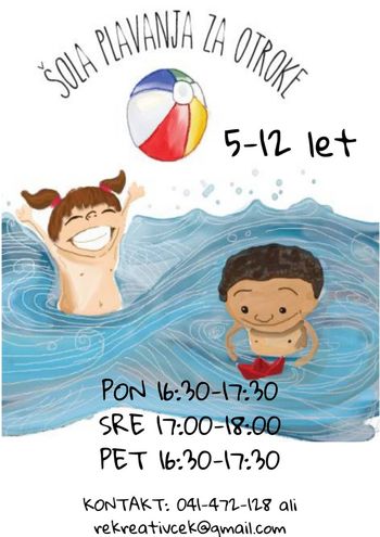 Šola plavanja za otroke (5-12 let) Šola plavanja za otroke (5-12 let)
