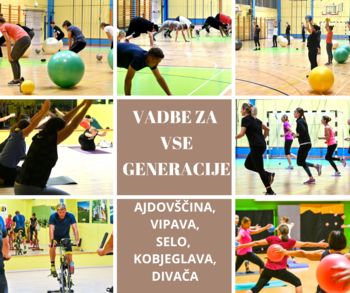 Vodene vadbe za odrasle (januarja sprejemamo nove vadeče)