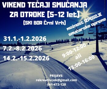 Vikend tečaji smučanja