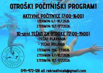 Poletni programi za otroke