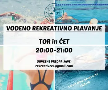 VODENO REKREATIVNO PLAVANJE