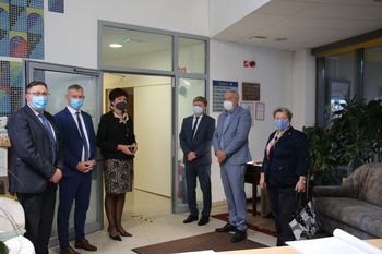 Obisk ministra Janeza Ciglerja Kralja