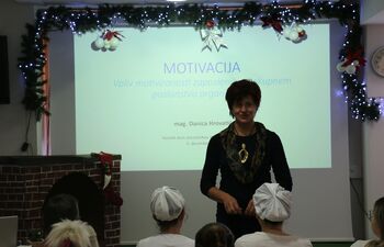 Petkovo predavanje z mag. Danico Horvatič Petkovo predavanje z mag. Danico Horvatič