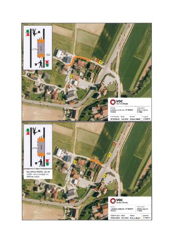 DELNA ZAPORA JAVNE POTI V NASELJU IVENCA