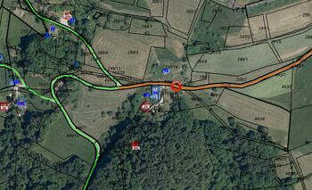 Delna popolna zapora JP 964441 Odcep Karo – Založnik Rudi – Pinter – Borovnik (Spodnji Lindek)