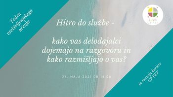 Teden VŽU: Hitro do službe - kako vas delodajalci dojemajo na razgovoru in kako razmišljajo o vas?