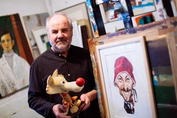 Pogovor z akademskim slikarjem Jožetom Trobcem