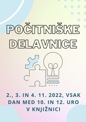 Počitniške delavnice: SPET IMAMO KROMPIR   