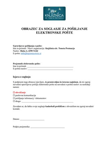 Knjižnica dr. Toneta Pretnarja Knjižnica dr. Toneta Pretnarja