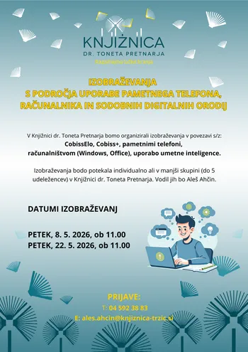Vabimo vas na izobraževanja s področja uporabe pametnega telefona