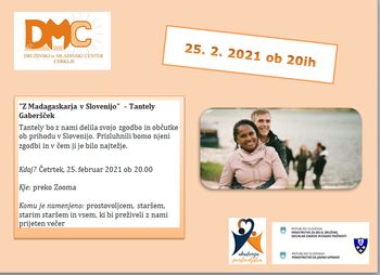 DMC: Z Madagaskarja v Slovenijo - Tantely Gaberšček