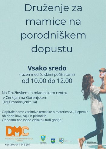 Druženje za mamice na porodniškem dopustu 