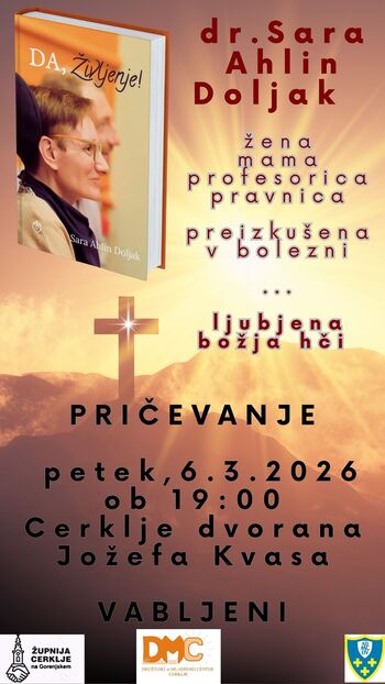 Pričevanje: dr. Sara Ahlin Doljak