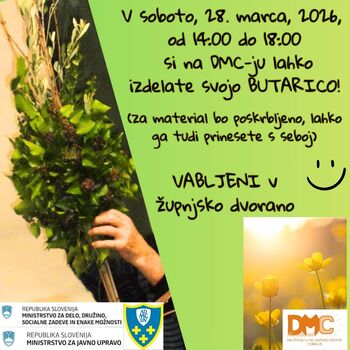 Delavnica izdelovanja butaric