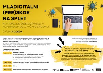 Akademija prostovoljskega dela z mladimi (spletni dogodek)